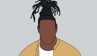 Rapper Hairstyle Illustrations Image 3