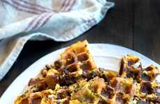 Thanksgiving Breakfast Waffles