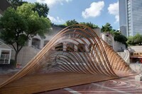 Wavy Wooden Sculptures Image 3