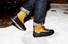 Winterized High-Top Sneakers