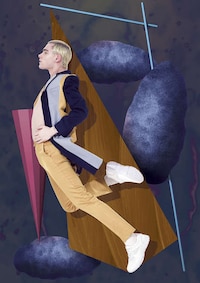 Surrealist Menswear Marketing Image 5
