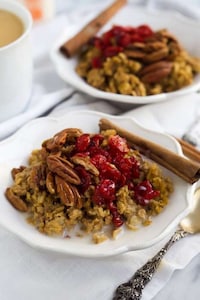 Pumpkin Peanut Butter Porridge Image 2