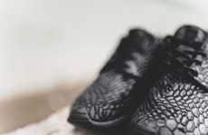 Textured Geometric Trainers