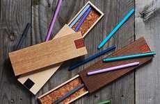 Wooden Pencil Cases