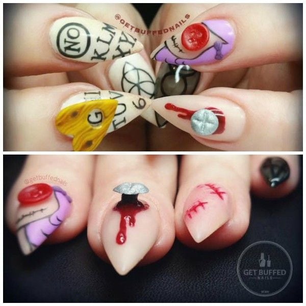 25 Creepy Halloween Cosmetic Looks