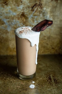 Chocolate Bacon Bourbon Cocktails Image 3