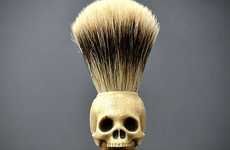 Skull Shaving Brushes