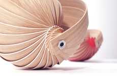 Spiral Shell Lamps