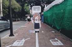 Mobile Phone Lane Footpaths