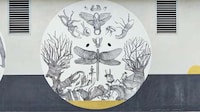 Intricate Linear Murals Image 2