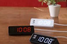 Smartphone-Charging Clocks