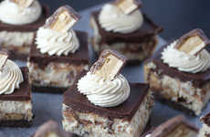 Chocolate Bar Cheesecakes