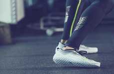 Floor-Gripping Athletic Shoes