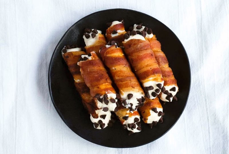 Savory Bacon Cannolis