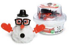 Snowman Modeling Clay