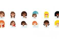Curly-Haired Emojis