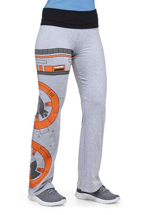 Droid-Decorated Yoga Pants