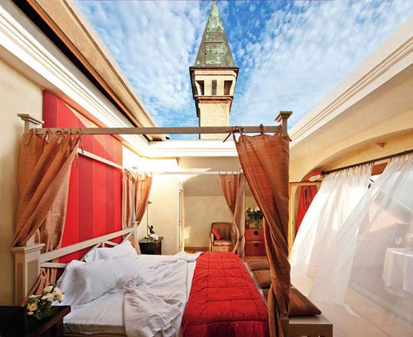 Open Air Hotel Rooms