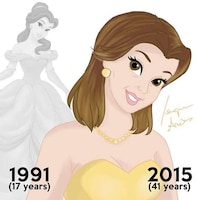 Aging Disney Princesses Image 4
