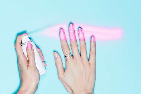 Spray-On Nail Polish