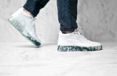 Marble-Inspired Sneakers