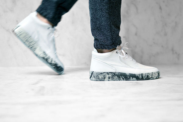 Marble-Inspired Sneakers