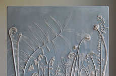 Fossilized Flower Decor