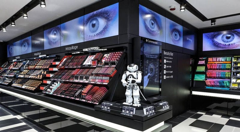 Robotic Beauty Shop Assistants