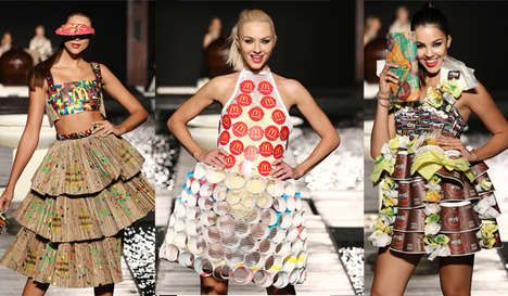 Upcycled Fast Food Fashions