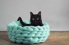 Merino Wool Cat Beds