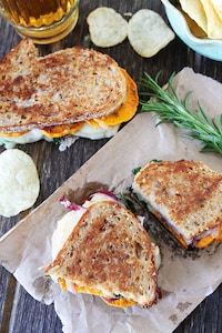 Autumnal Grilled Cheese Sandwiches Image 2