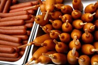Miniature Corn Dog Dishes Image 4