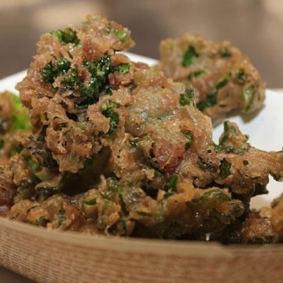 Deep-Fried Kale Clusters