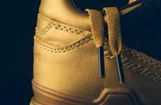 Patriotic Metallic Sneakers