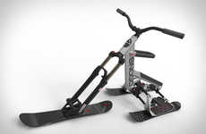 Articulating Ski Bikes