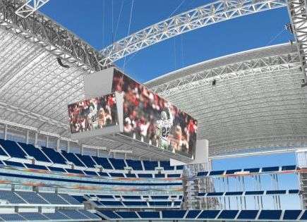 20,000 Square Foot Video Screen