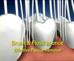 Flossing Toothbrush