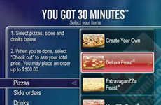 Ordering Pizza via TV