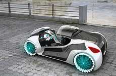 Solar-Powered City Cars