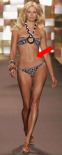 Belly Button Airbrushing Image 2