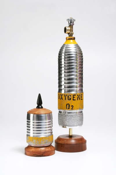Upcycled Oxygen Cylinders