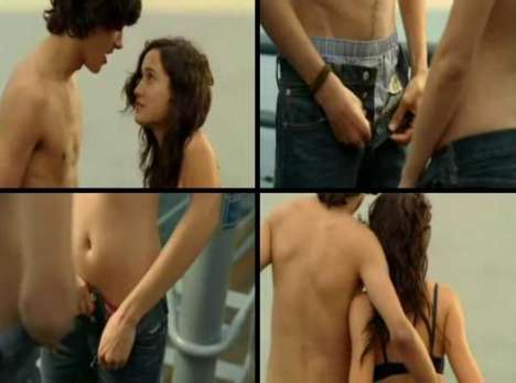 Youth Sexvertising To Sell Jeans