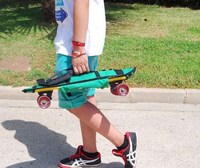Slick Skateboard Backpacks Image 3