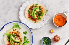 Autumnal Pumpkin Avocado Tostadas