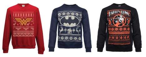 Superhero Holiday Sweaters