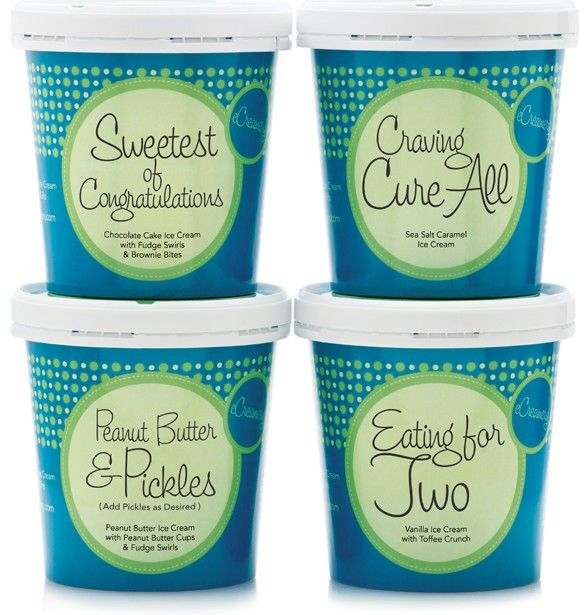 Pregnancy-Inspired Ice Cream