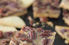 Boozy Pecan Pie Bars