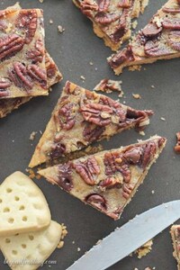 Boozy Pecan Pie Bars Image 2