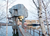 Elevated Steel Saunas Image 8