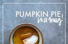 Personalized Pumpkin Mug Pies